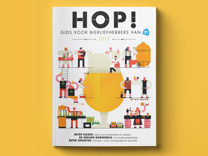 Biermagazine HOP! Albert Heijn 2017